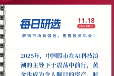 11月18日每日研选 | 中金公司：当前A股未见顶 2026年超配中国股票与黄金