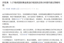 许致清：5.28晚间黄金原油最新涨跌走势分析#独家多空操作建议