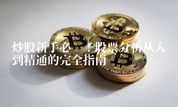 股票知识论坛-炒股新手必读！股票分析从入门到精通的股票知识完全指南(1)