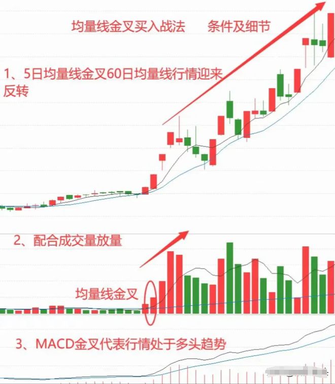炒股经验论坛-股市资产增长技巧和方法，供参考：“均量线金叉买入”战法，超精辟(5)