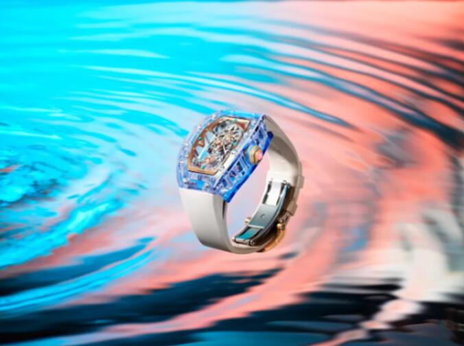 股票论坛大厅-以光为刃破界！RICHARD MILLE 理查米尔RM 75-01 蓝宝石腕表重塑视觉美学(11)