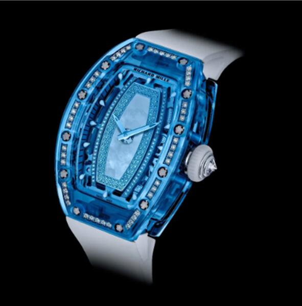 股票论坛大厅-以光为刃破界！RICHARD MILLE 理查米尔RM 75-01 蓝宝石腕表重塑视觉美学(9)