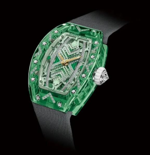 股票论坛大厅-以光为刃破界！RICHARD MILLE 理查米尔RM 75-01 蓝宝石腕表重塑视觉美学(7)
