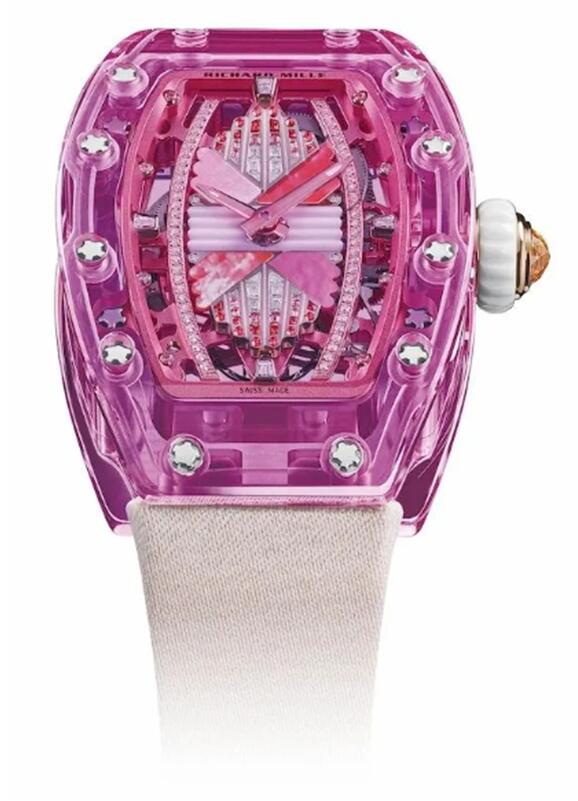 股票论坛大厅-以光为刃破界！RICHARD MILLE 理查米尔RM 75-01 蓝宝石腕表重塑视觉美学(8)