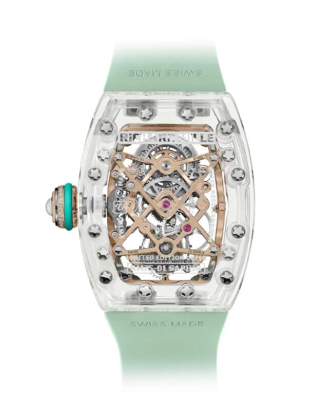 股票论坛大厅-以光为刃破界！RICHARD MILLE 理查米尔RM 75-01 蓝宝石腕表重塑视觉美学(13)