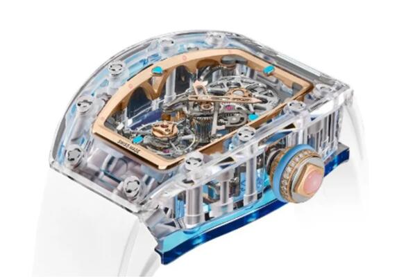股票论坛大厅-以光为刃破界！RICHARD MILLE 理查米尔RM 75-01 蓝宝石腕表重塑视觉美学(18)