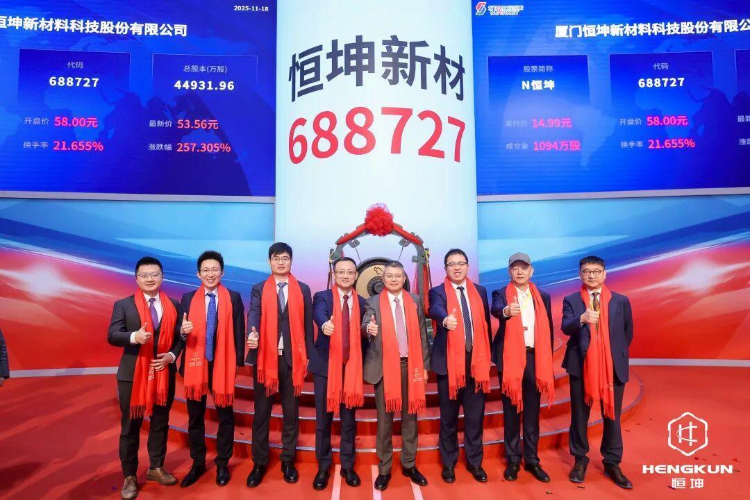 中泰证券助力半导体光刻胶明星企业——恒坤新材科创板成功上市